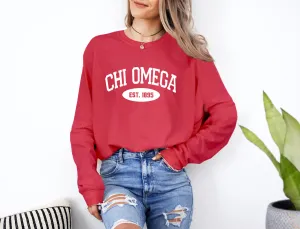 Chi Omega Long Sleeve Vintage T-Shirt