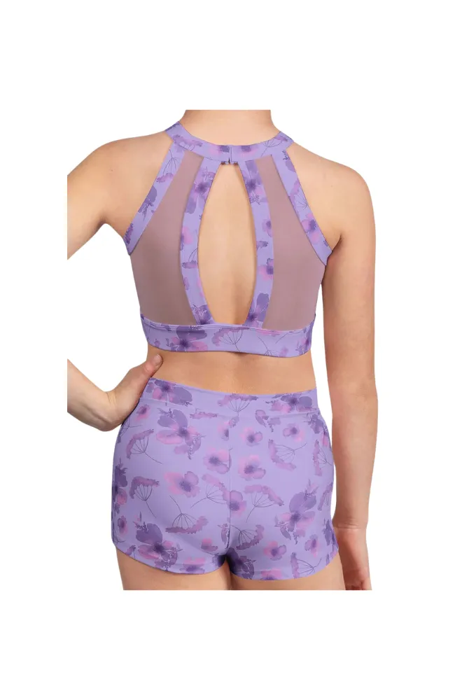 Child V-Front Print Shorts