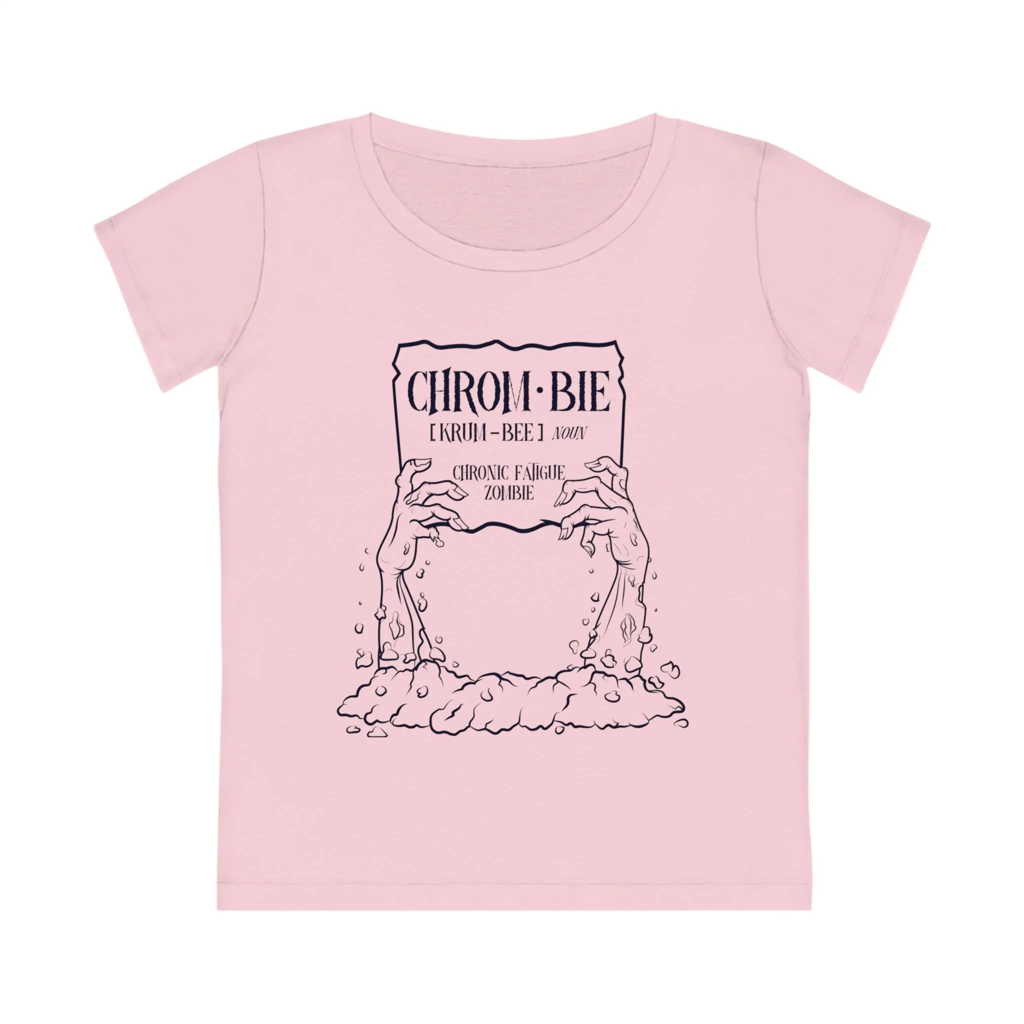 Chrombie, Women's Jazzer T-shirt (Light), Printed