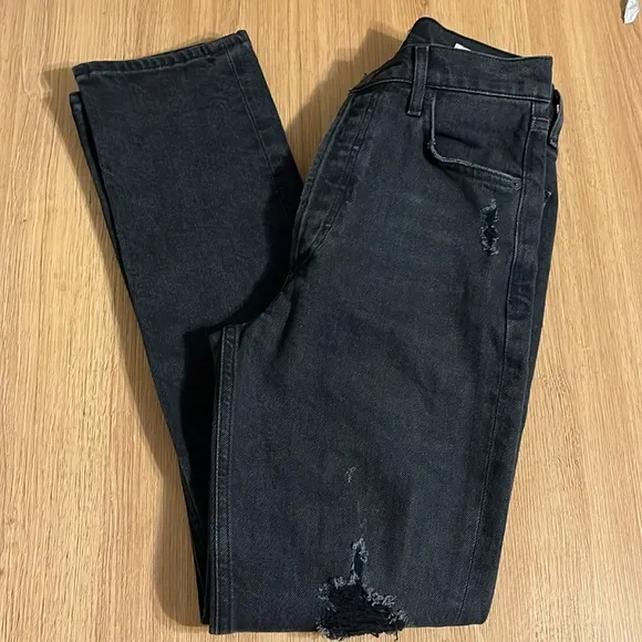 Citizens of Humanity Charlotte Premium Vintage High Rise Jeans 23 Black