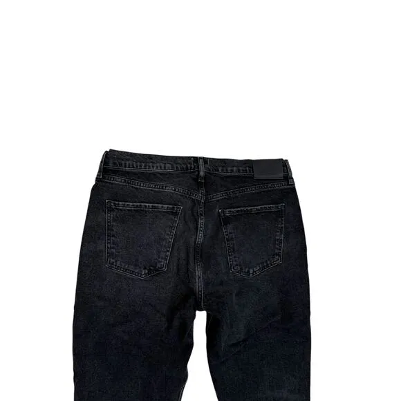 Citizens of Humanity Jeans Size 32 Premium Vintage Black Denim Isola Cropped