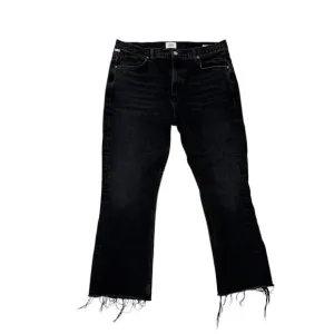 Citizens of Humanity Jeans Size 32 Premium Vintage Black Denim Isola Cropped
