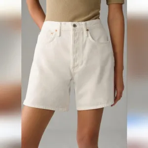 Citizens Of Humanity Marlow Vintage White Denim Shorts Size 32