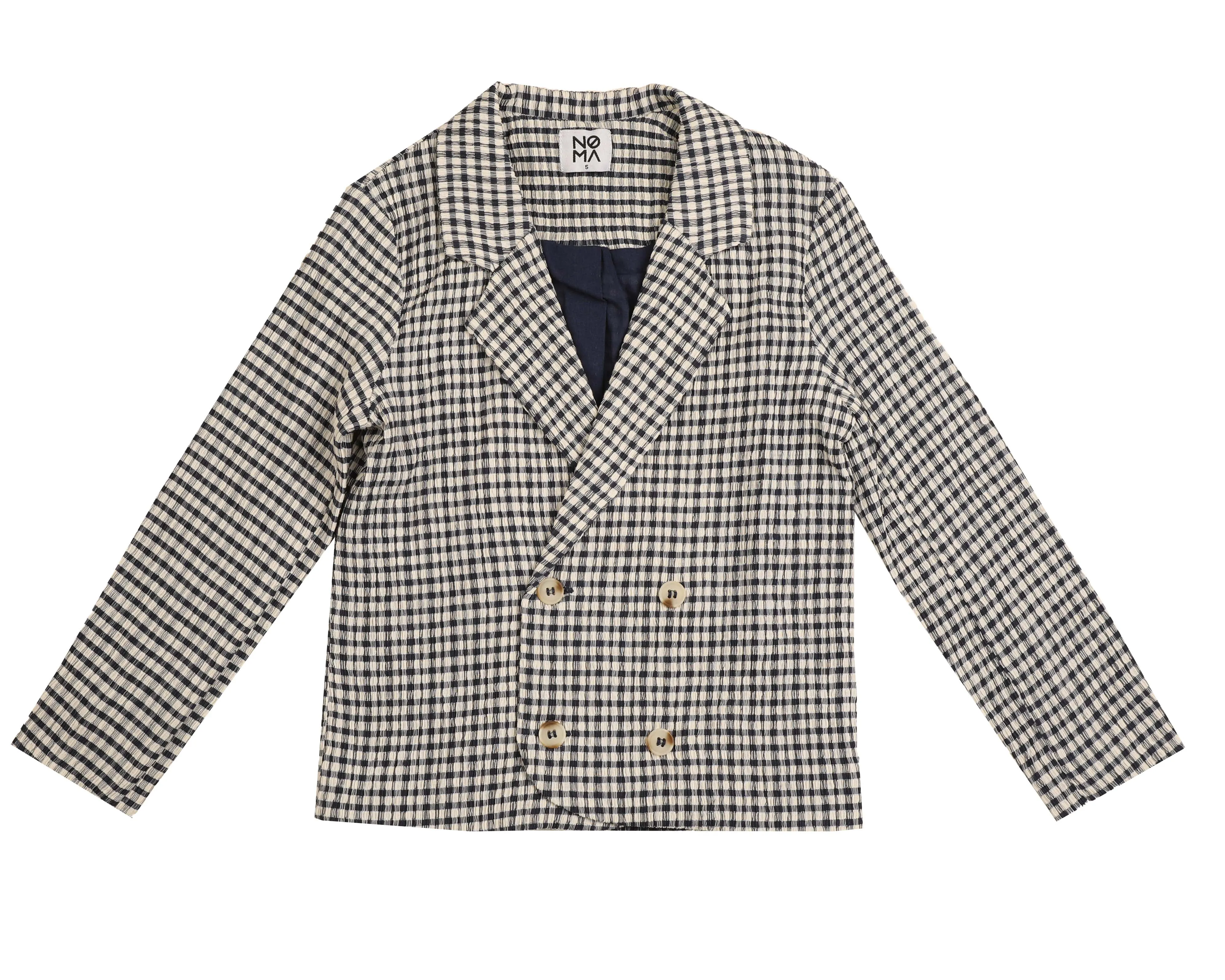 Classic Jacket - Navy Gingham