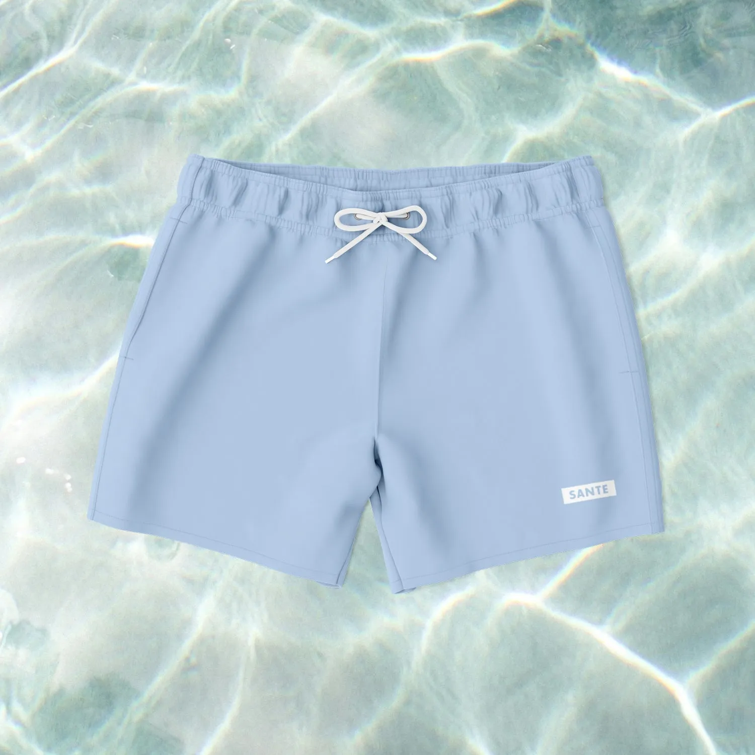 Classic Light Blue Swim Shorts