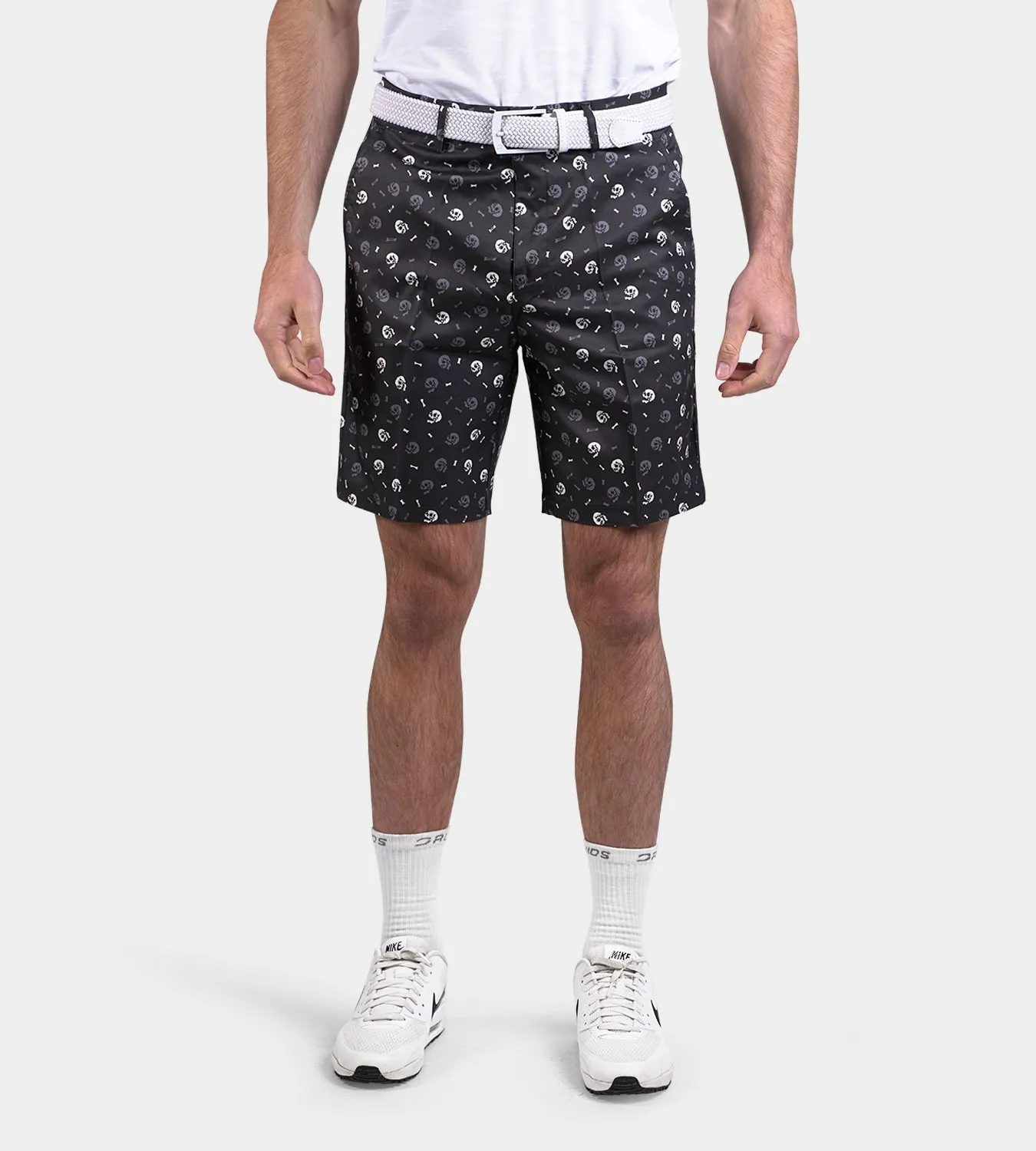 CLIMA SKULLZ SHORTS - BLACK