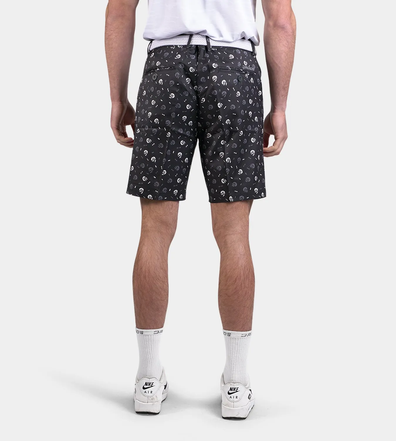 CLIMA SKULLZ SHORTS - BLACK