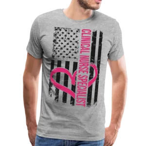 Clinical Nurse Specialist Flag Men's Premium T-Shirt (CK1561)
