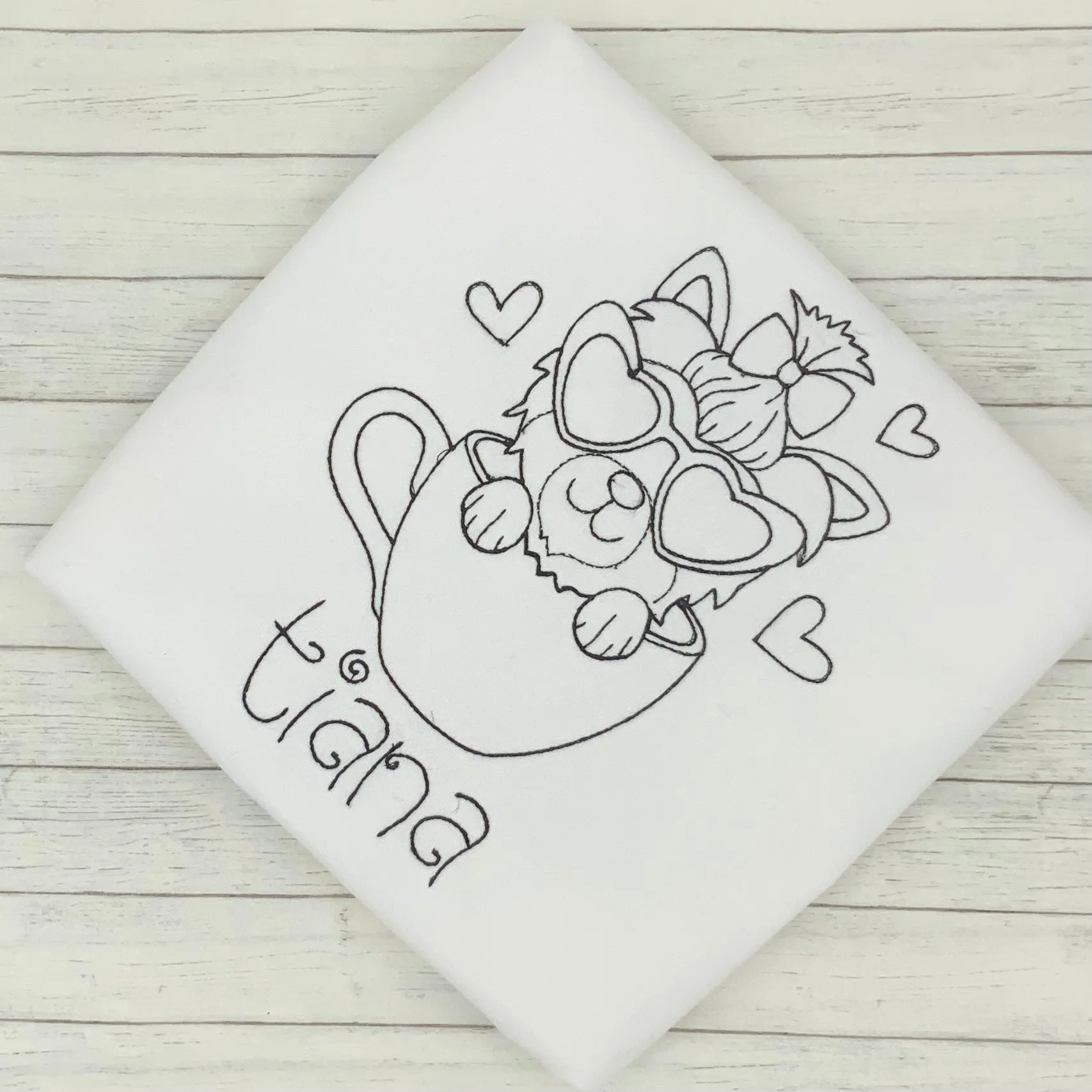 Color Me Embroidery - Puppy - Washable Markers Included