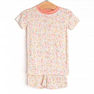Colors of the Wind Bamboo Pajama Short Set, Green