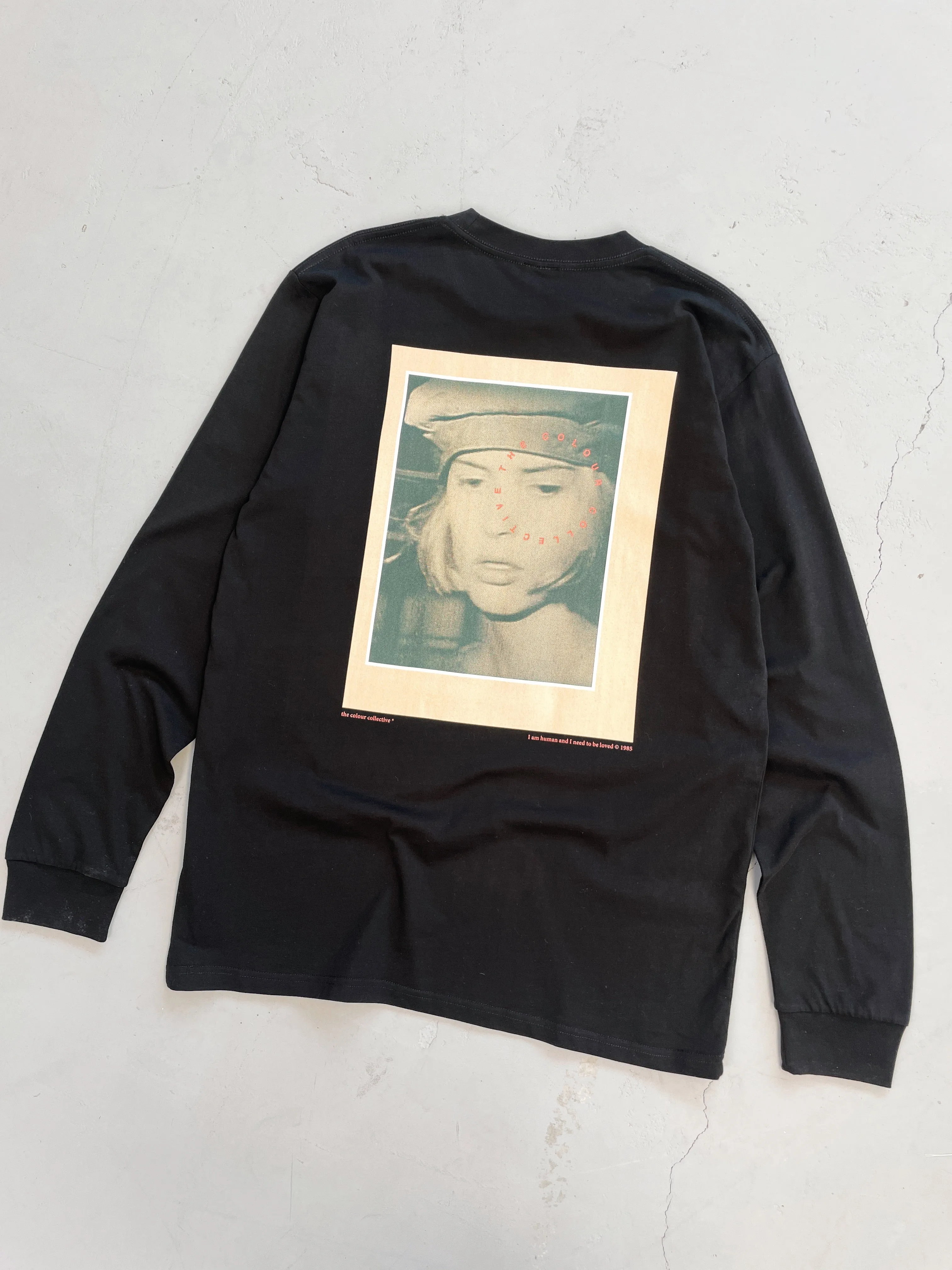 Colour Collective 'How Soon?' Longsleeve Tee - Black