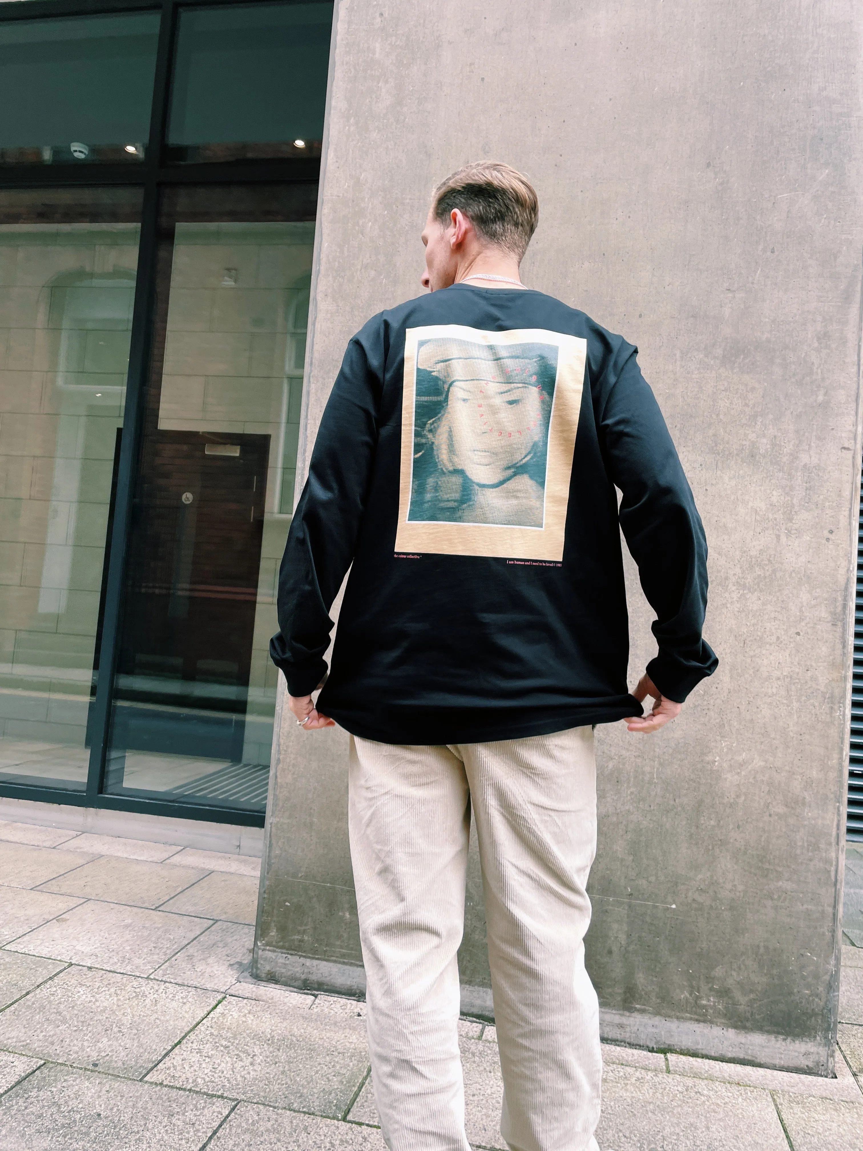 Colour Collective 'How Soon?' Longsleeve Tee - Black