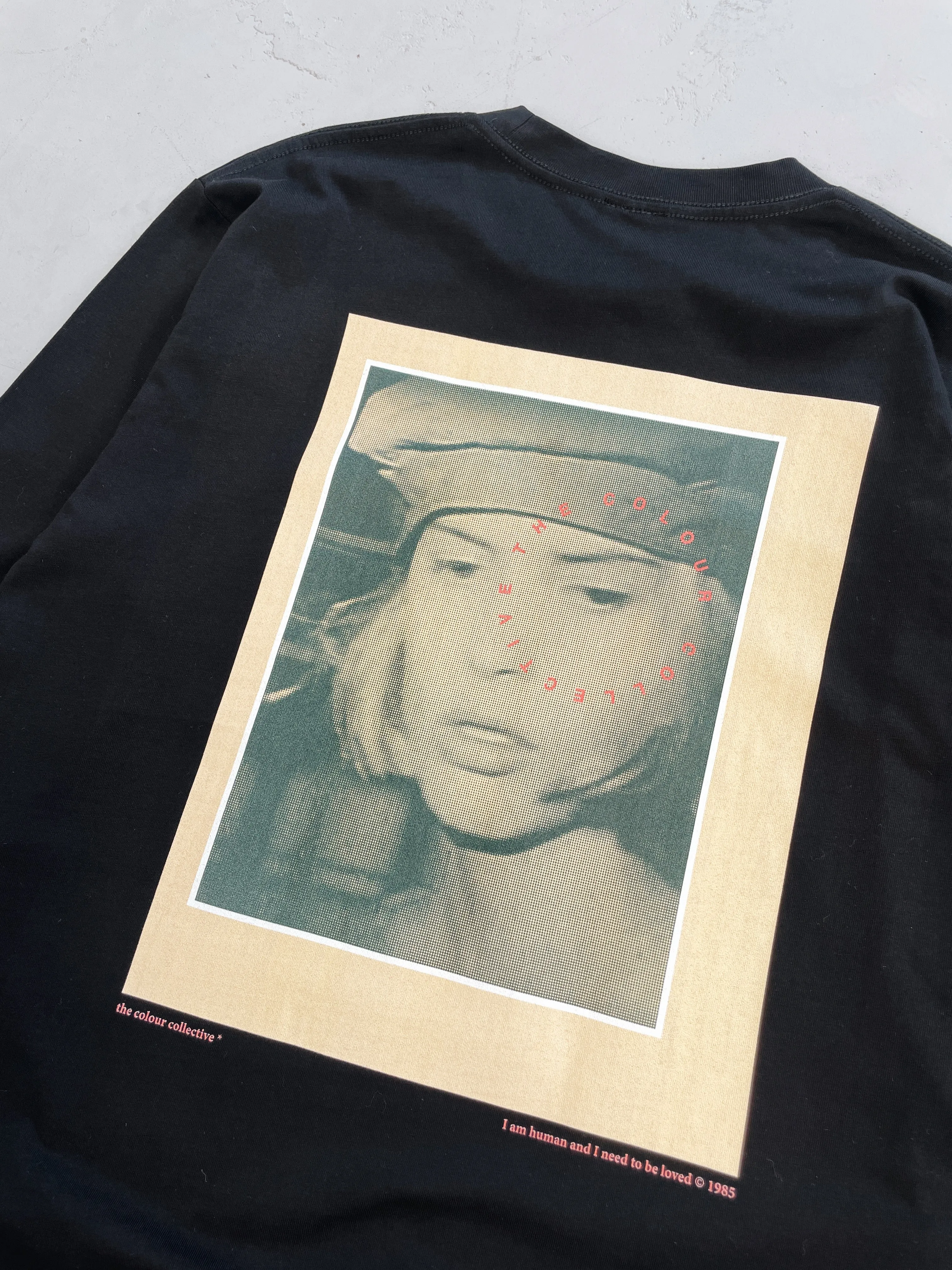 Colour Collective 'How Soon?' Longsleeve Tee - Black