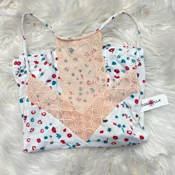 Cosabella Sweet Dreams Floral-Print Camisole