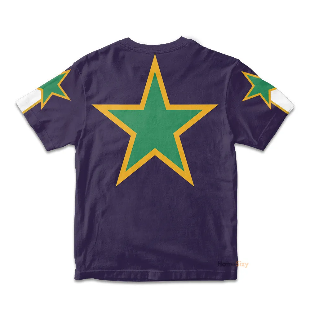 Cosplay Jotaro Kujo Custom Kid Tshirt QT208709Hf