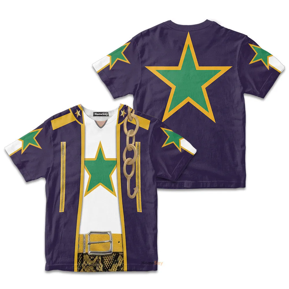 Cosplay Jotaro Kujo Custom Kid Tshirt QT208709Hf
