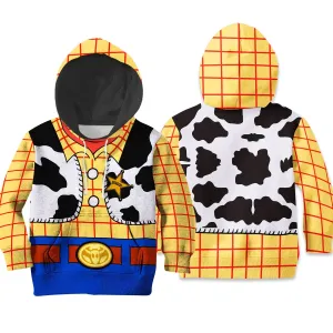 Cowboy 3D Shirts For Kids Hoodie