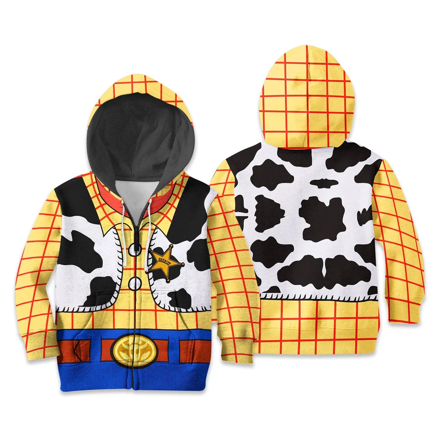 Cowboy 3D Shirts For Kids Hoodie