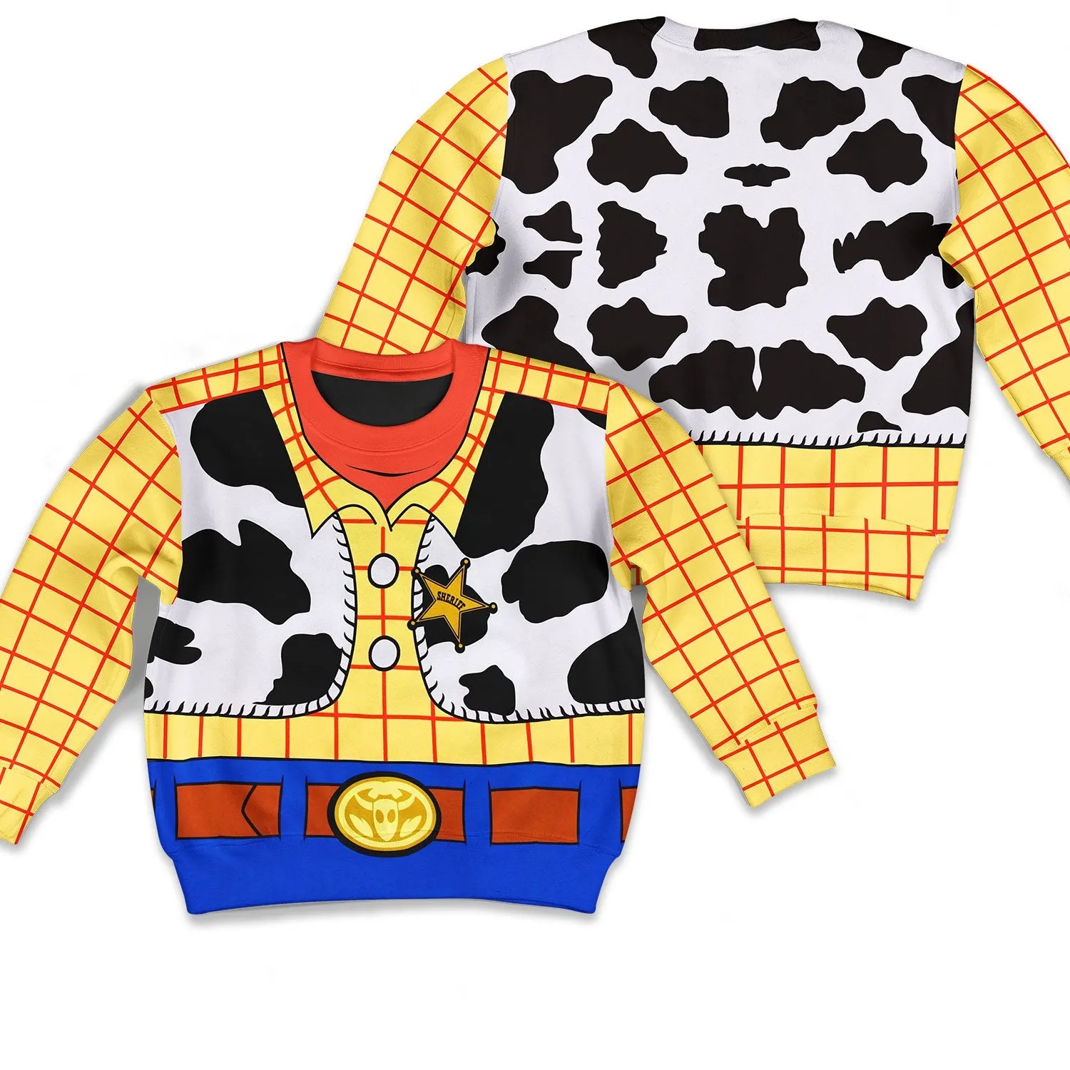 Cowboy 3D Shirts For Kids Hoodie