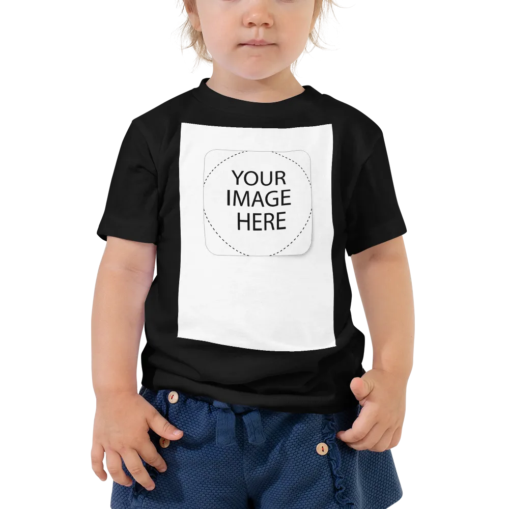 Custom Image Toddler Short Sleeve Tee