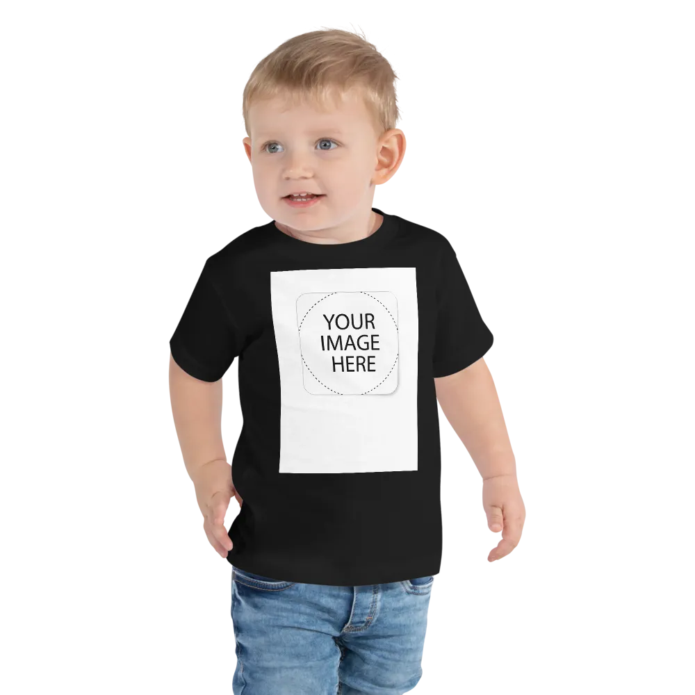 Custom Image Toddler Short Sleeve Tee
