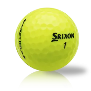 Custom Srixon Soft Feel Yellow