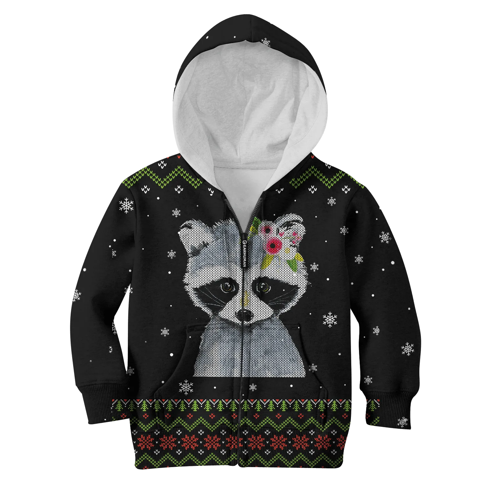 CUTE CATS WITH FLOWERS Kid Custom Cosplay Hoodies Apparel