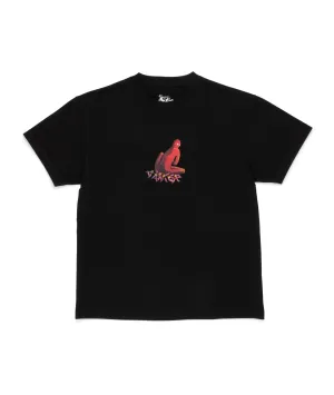 Dancer Red Dad Tee - Black