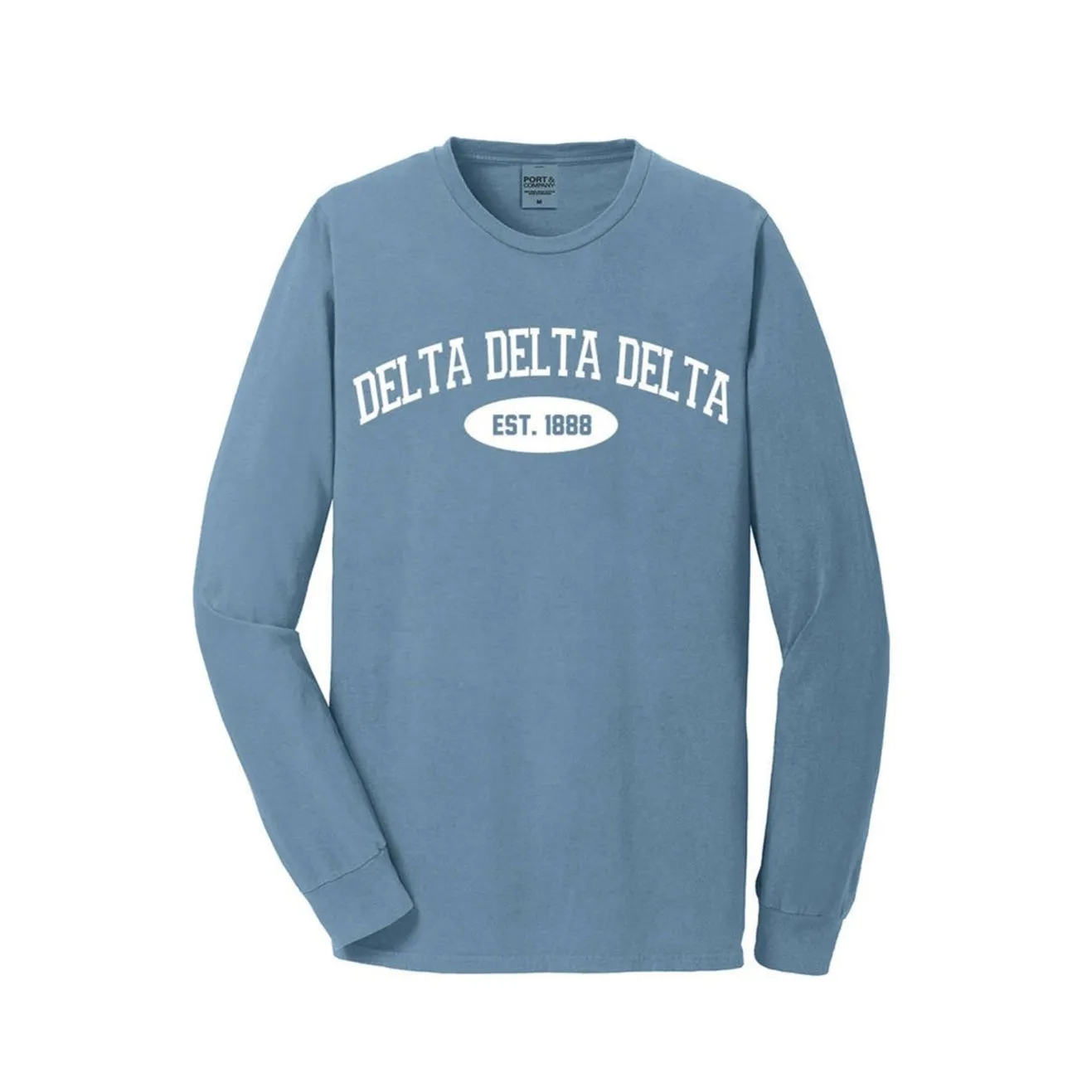 Delta Delta Delta Long Sleeve Vintage T-Shirt