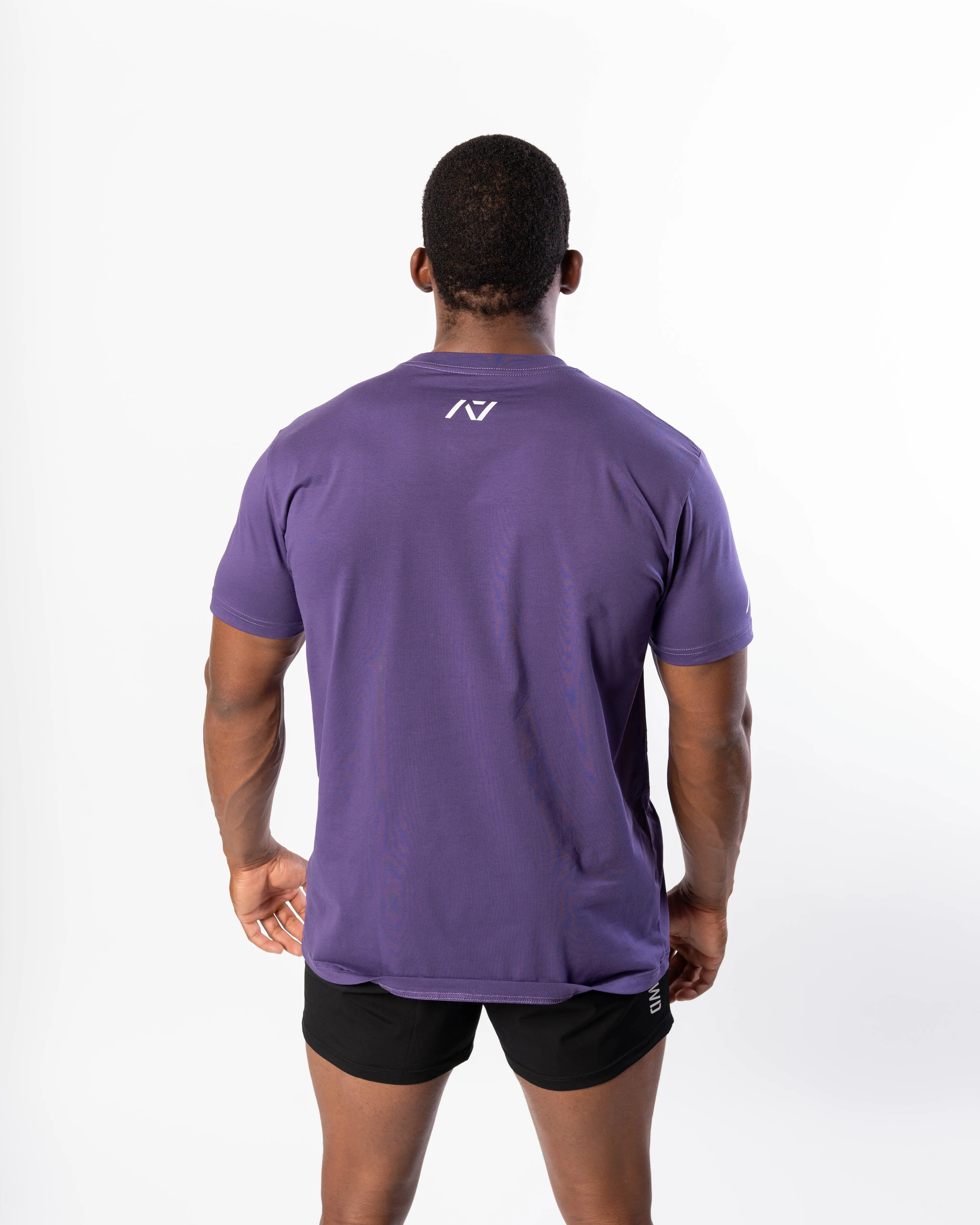 Demand Greatness True-Fit Men's Meet Shirt - IPF Approved - Purple