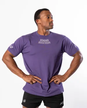 Demand Greatness True-Fit Men's Meet Shirt - IPF Approved - Purple