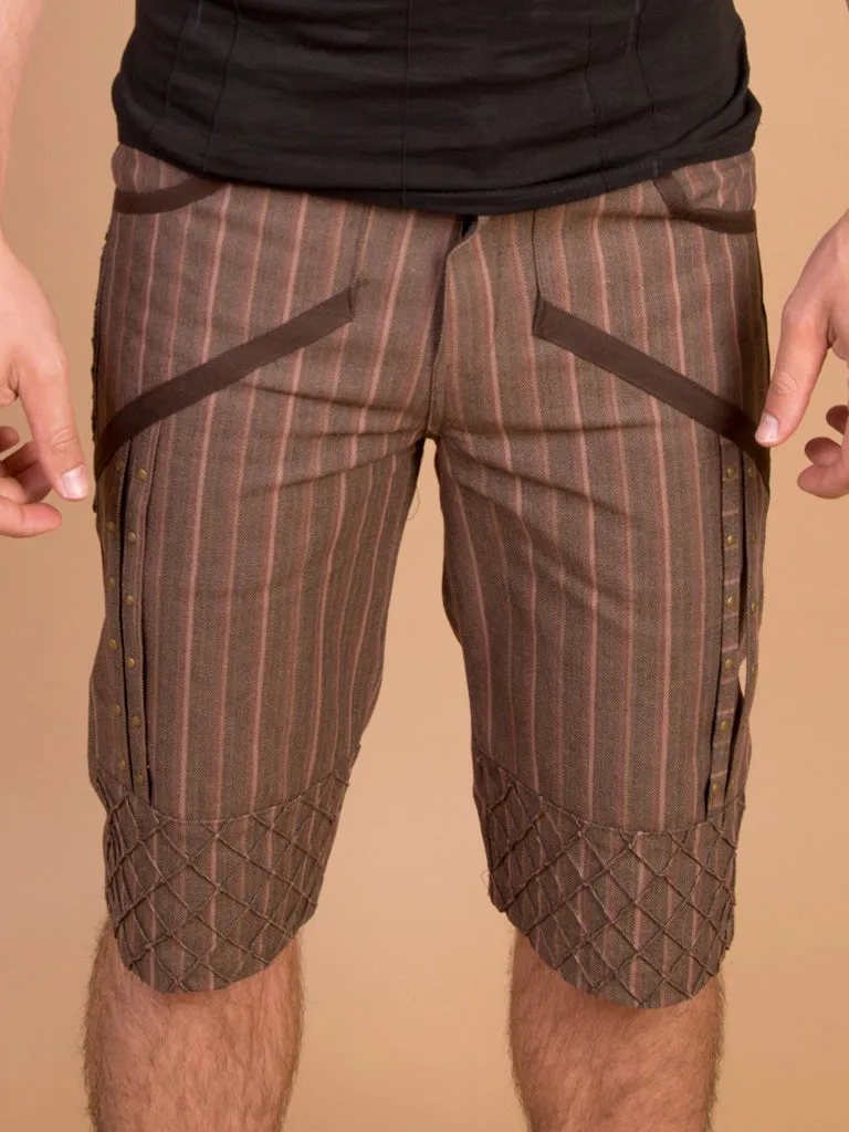 Denim Pintex Shorts