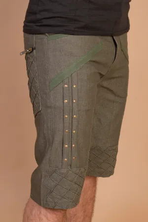 Denim Pintex Shorts