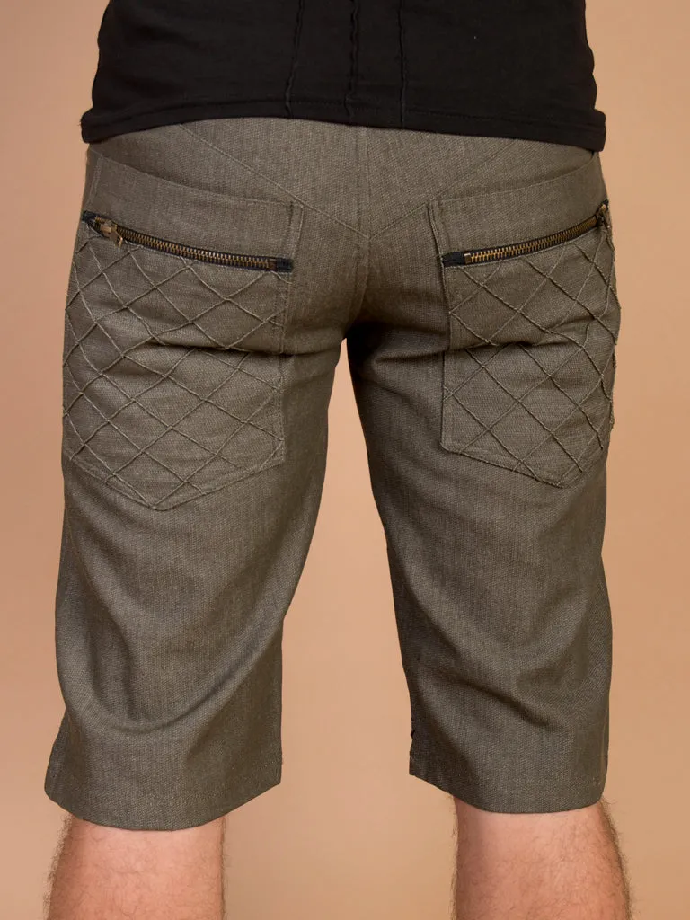 Denim Pintex Shorts