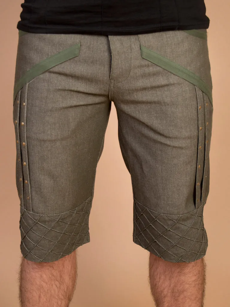 Denim Pintex Shorts