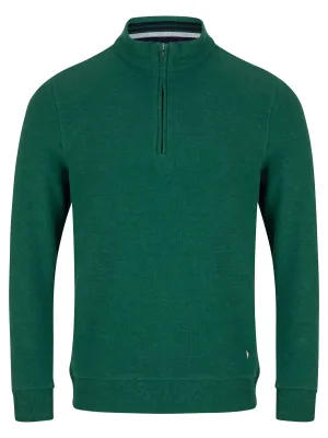 DG's Drifter Half Zip Sweatshirt Green