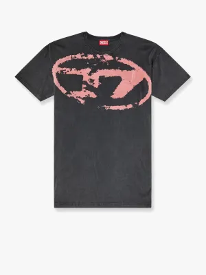 Diesel T Boxt T Shirt With Distressed Effect