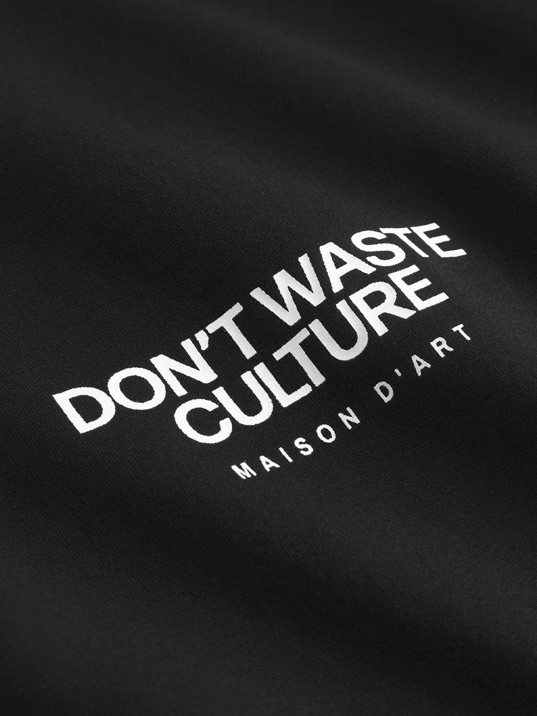 Don't Waste Culture Tirion T-Shirt | Black