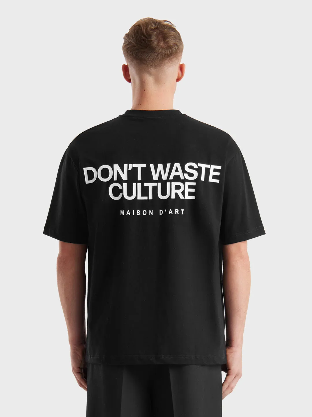 Don't Waste Culture Tirion T-Shirt | Black