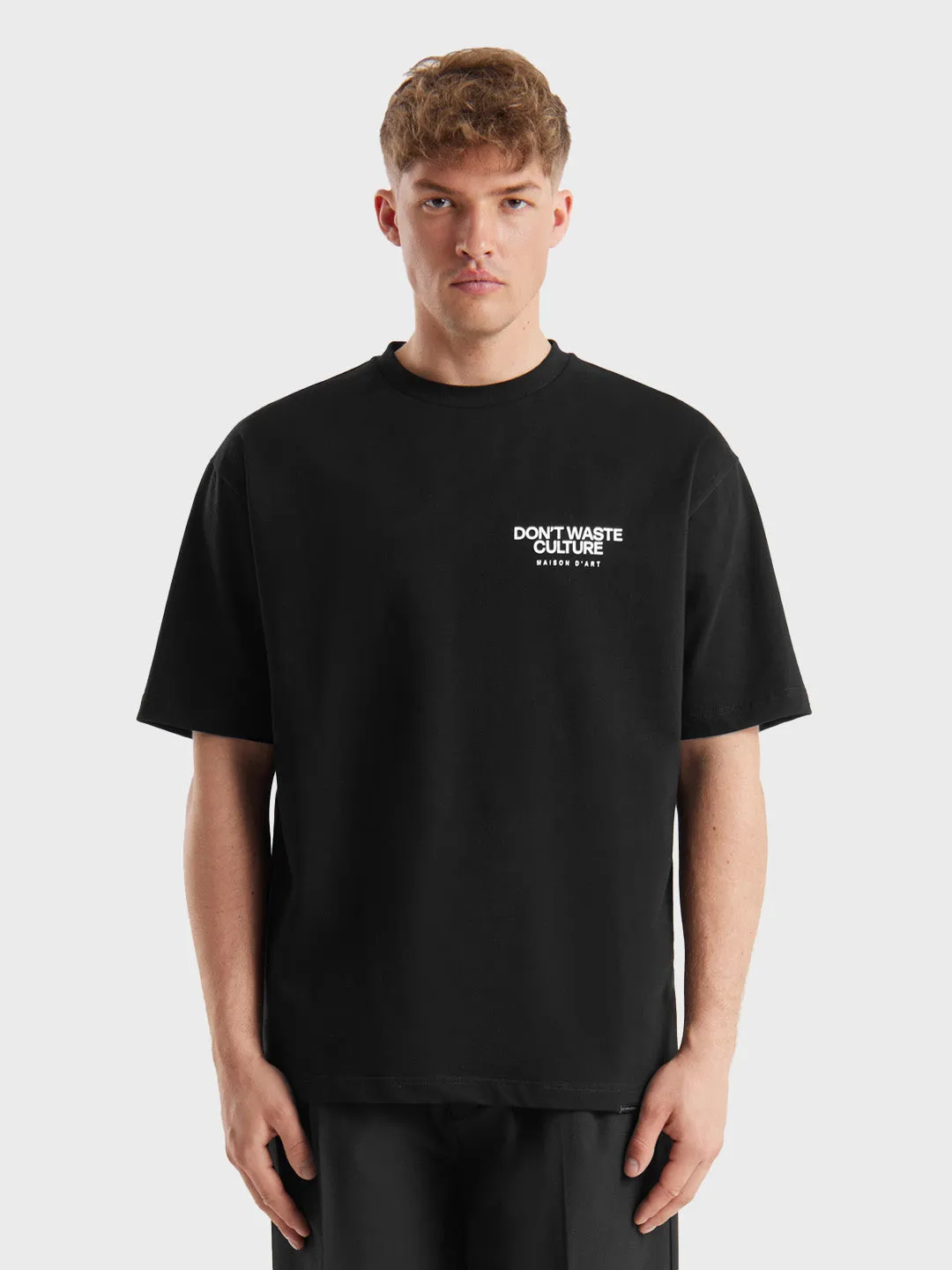 Don't Waste Culture Tirion T-Shirt | Black