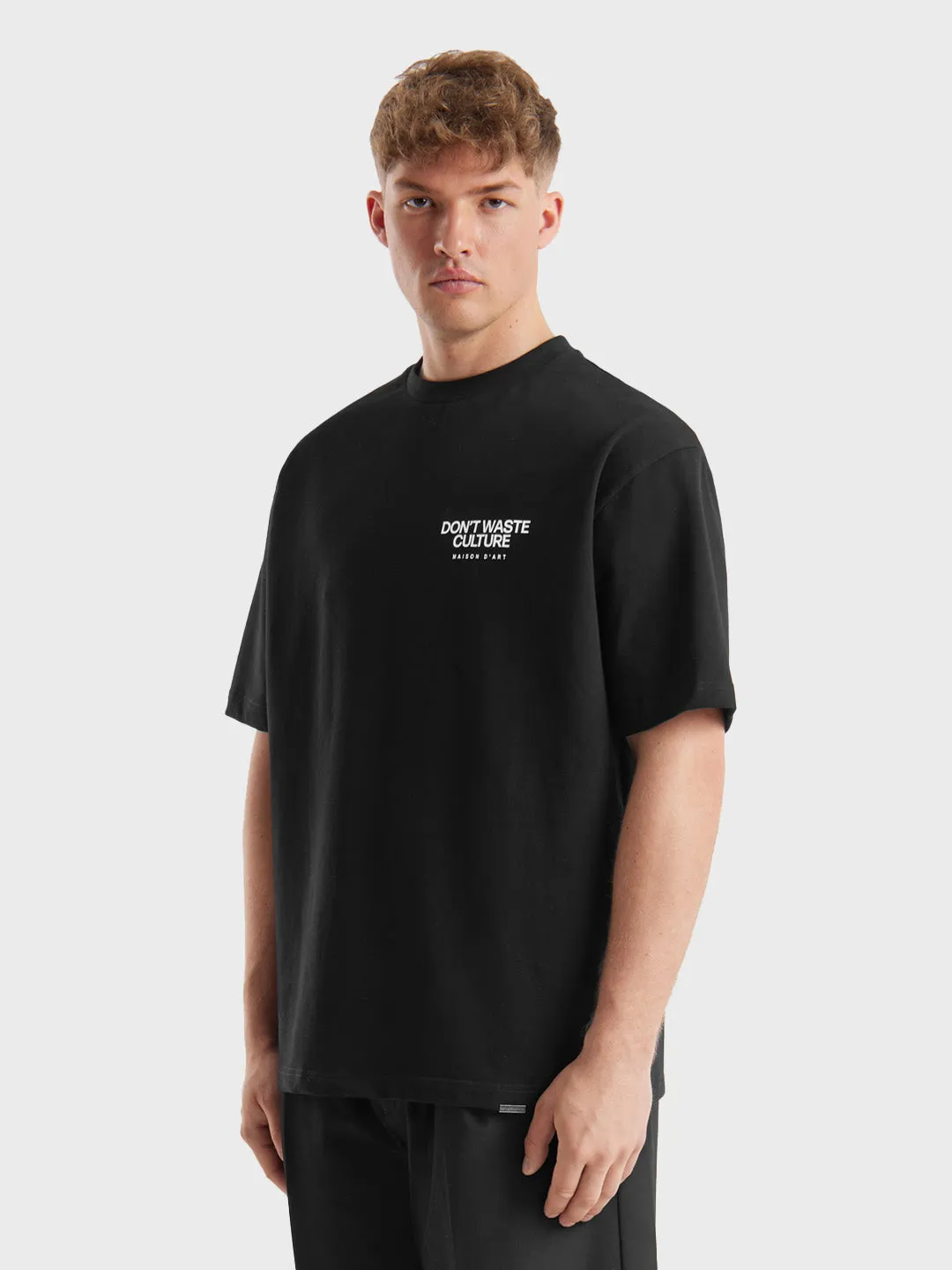 Don't Waste Culture Tirion T-Shirt | Black