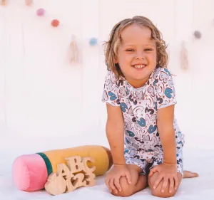 Dream Big Little Co ABC123 Dream Short Set