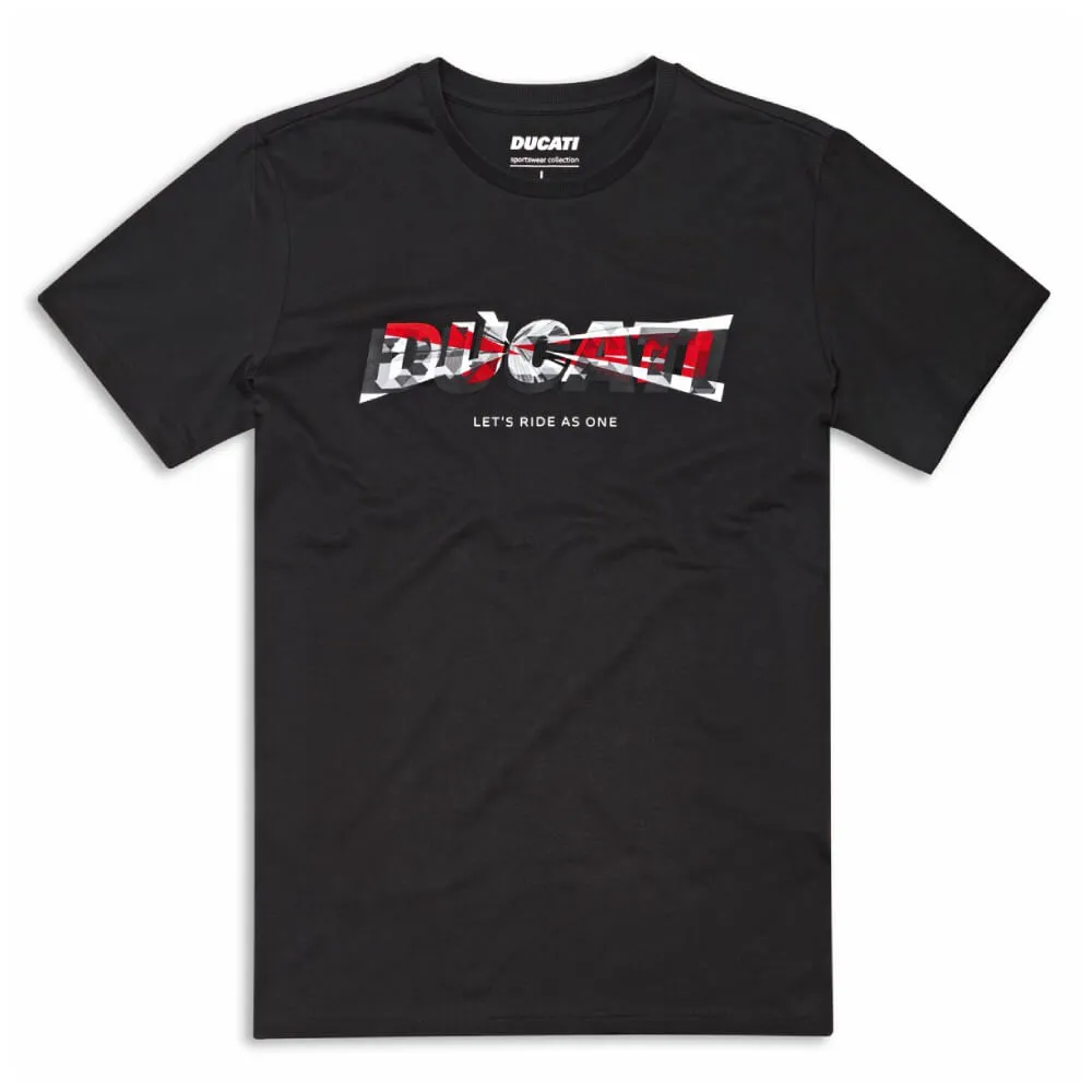 Ducati Logo 2.0 T-Shirt Black