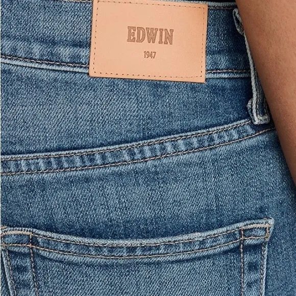 EDWIN 1947 Elin Mid-Rise Straight Leg Jeans - Paloma - Size 31 *SOLDOUTinSTORE*