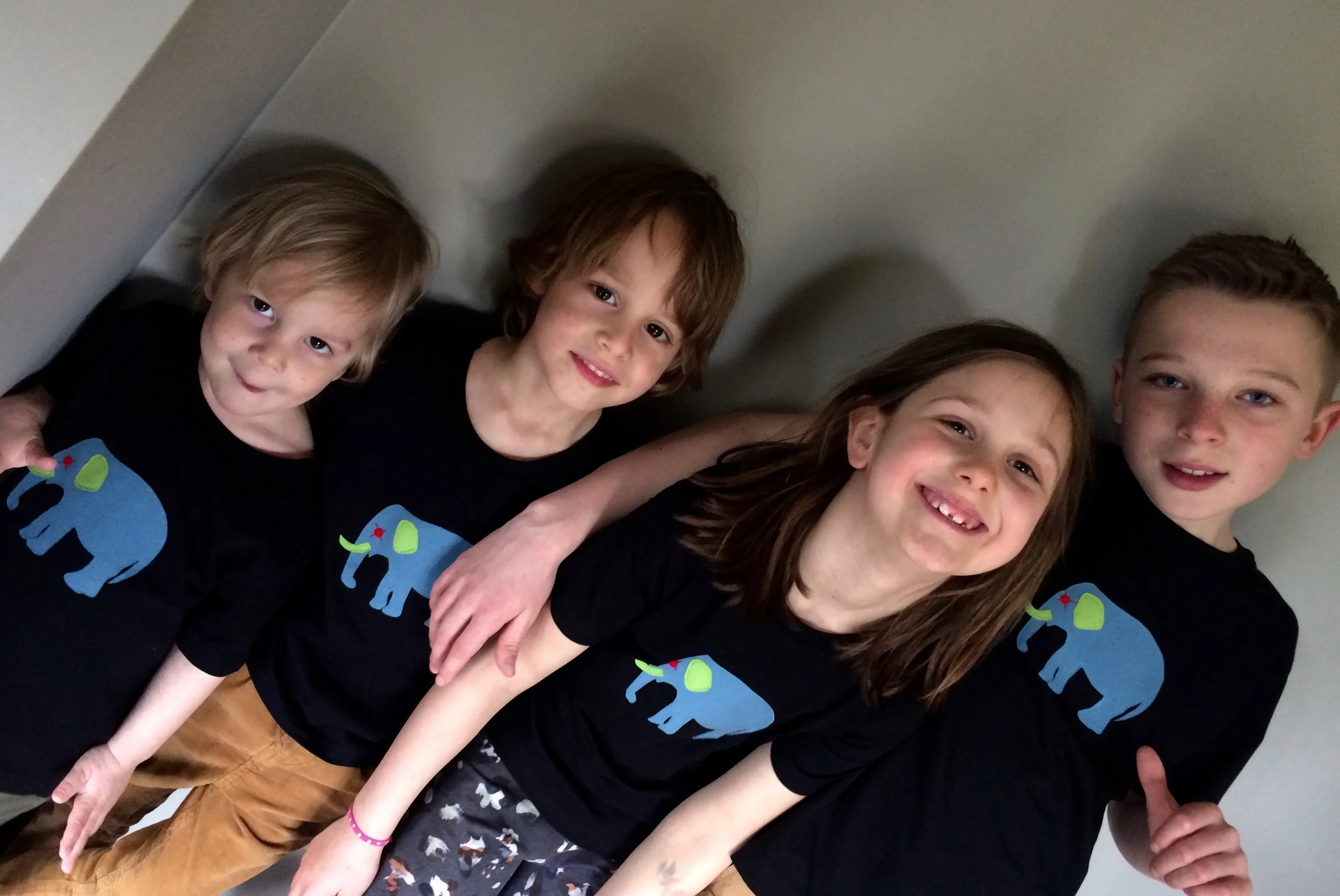 Elephant T-shirt - Black