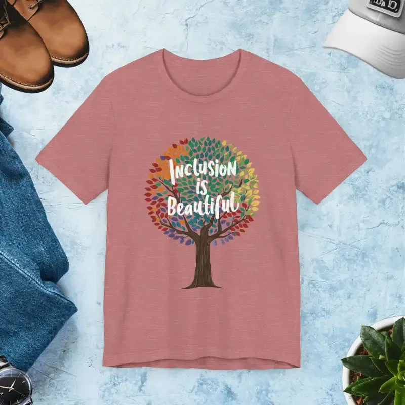 Empower Pride with Inclusion is Beautiful Gay Tee
