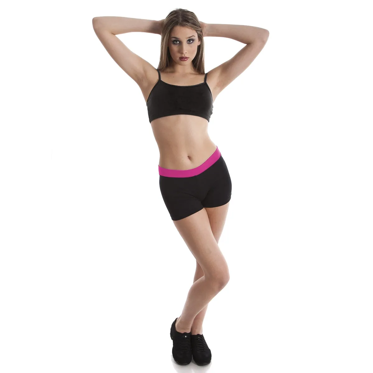 Energetiks Lydia Straight Band Contrast Shorts CT46/ At46 - Clearance