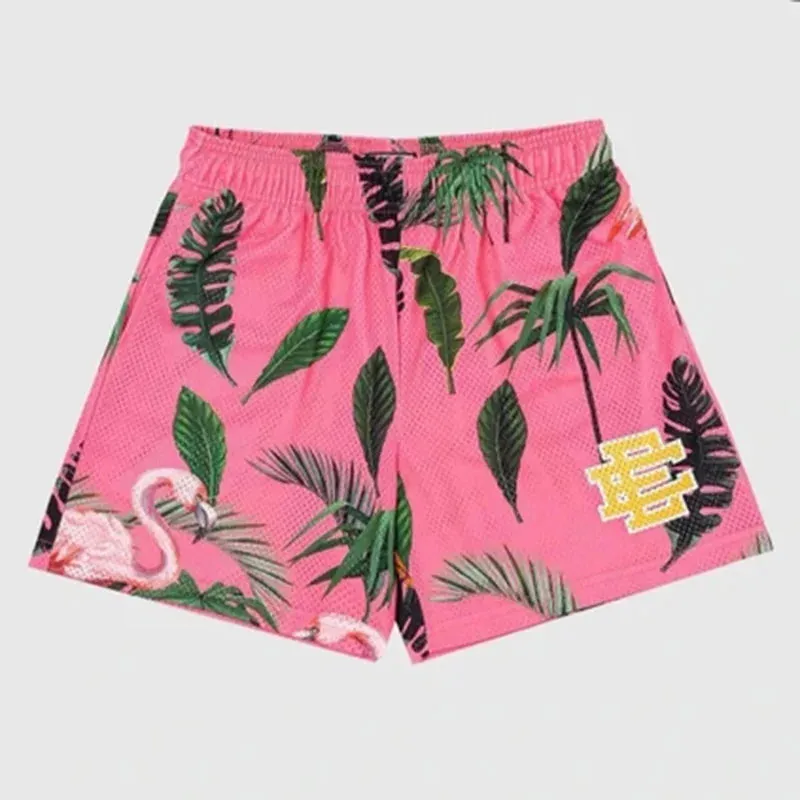 Eric Emanuel Basic Mesh Shorts Classic Floral Print