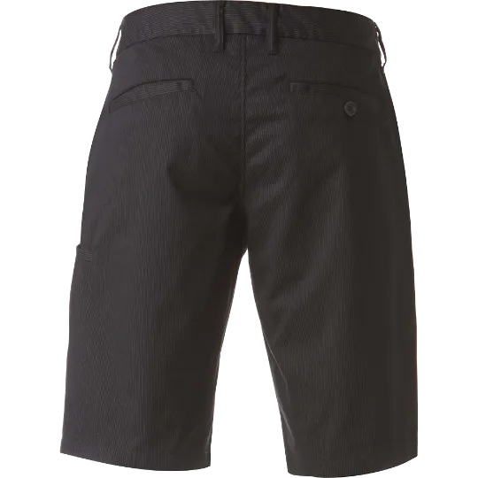 Essex Pinstripe Shorts - Black