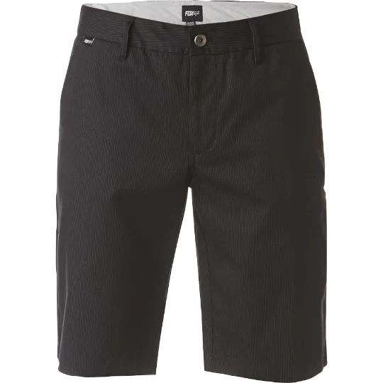 Essex Pinstripe Shorts - Black